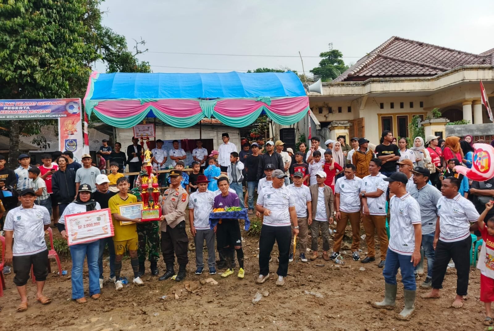 Turnamen PHBN Cup di Kecamatan Muncang Berjalan dengan Lancar dan Kondusif, Dalam Rangka Memperingati HUT RI yang ke 80 Tahun