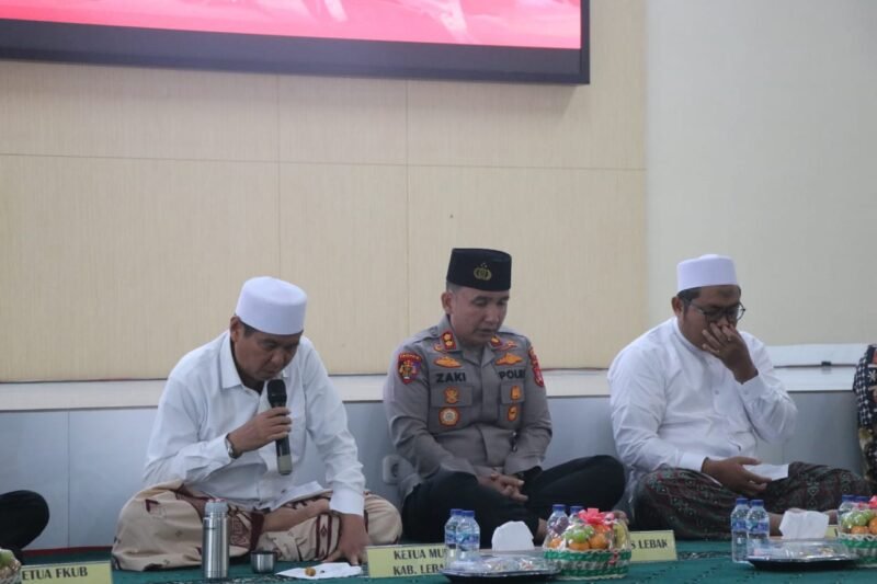 Kepedulian Polres Lebak, Doa Lintas Agama untuk Korban Bencana Aceh, Sumut, dan Sumbar