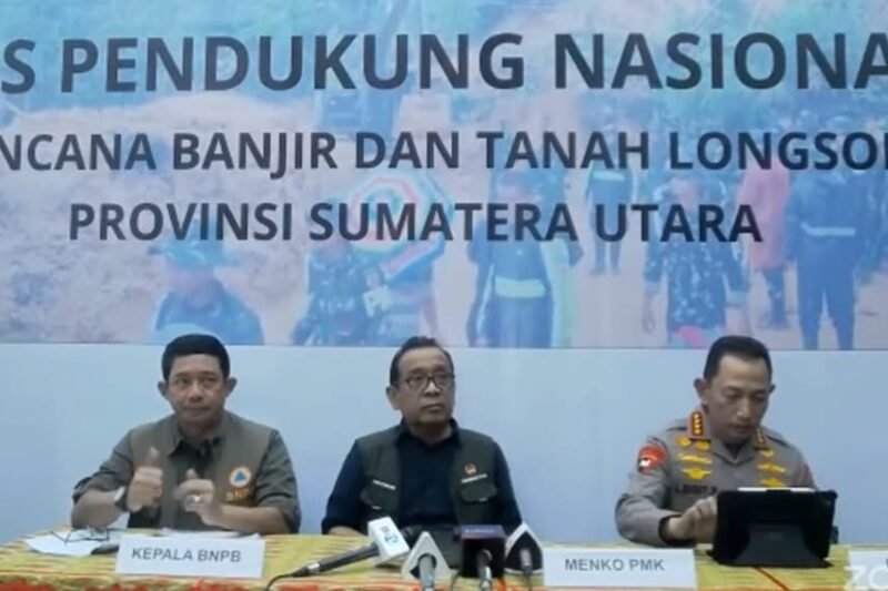 Siklon Tropis di Sumatera: Menko PMK dan Kapolri Gerakkan Kekuatan Nasional Secara Cepat