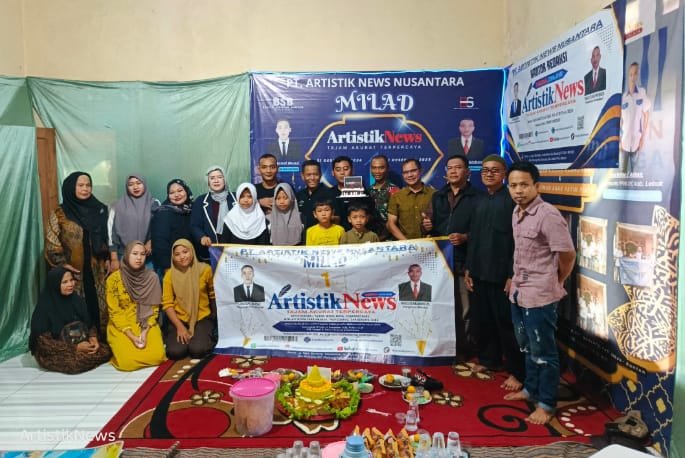 Milad ke-1 Media Artistiknews, Wujudkan Kepedulian Sosial dan Profesionalisme Pers