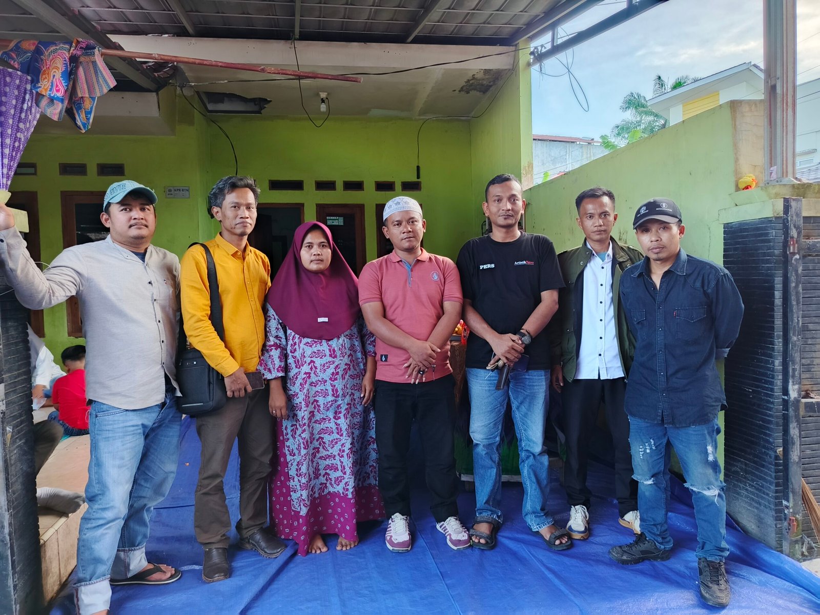 Duka Bersama Jaringan Pewarta Indonesia Salurkan Donasi untuk Keluarga Almarhum Dani Saeputra