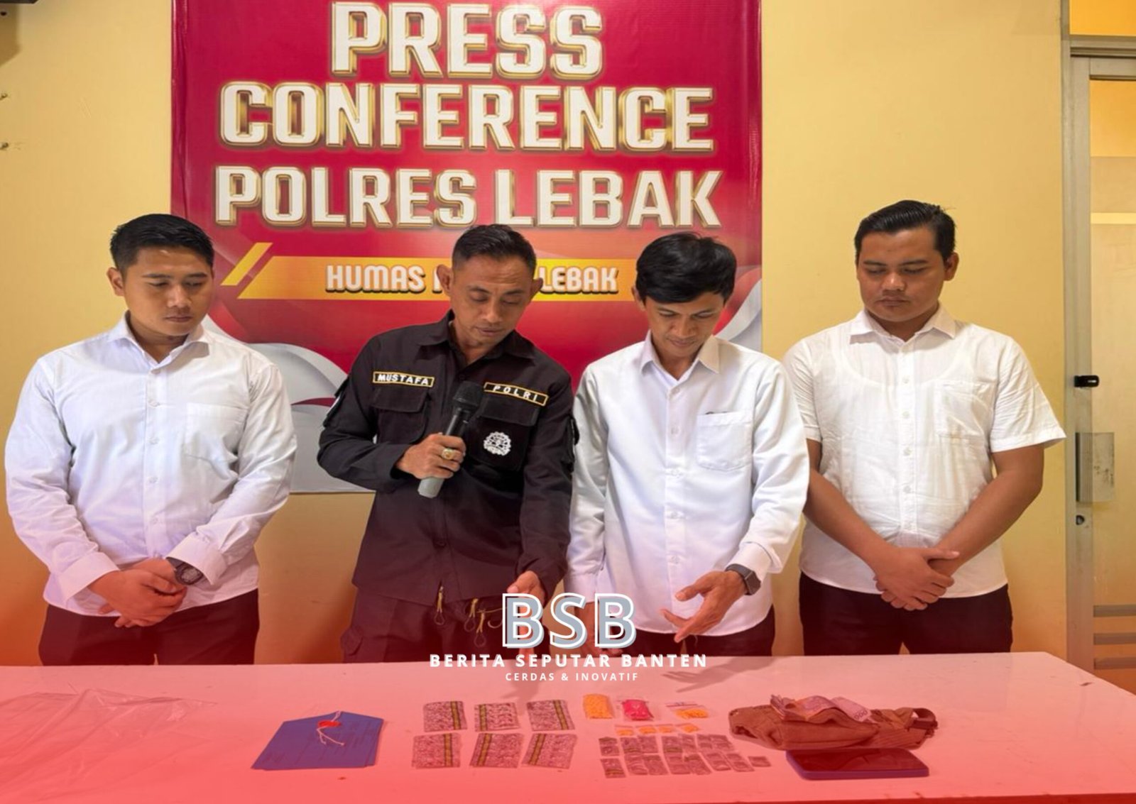 Polres Lebak Bongkar Peredaran Tramadol dan Hexymer Ilegal di Lebak Selatan, Dua Pelaku Diamankan