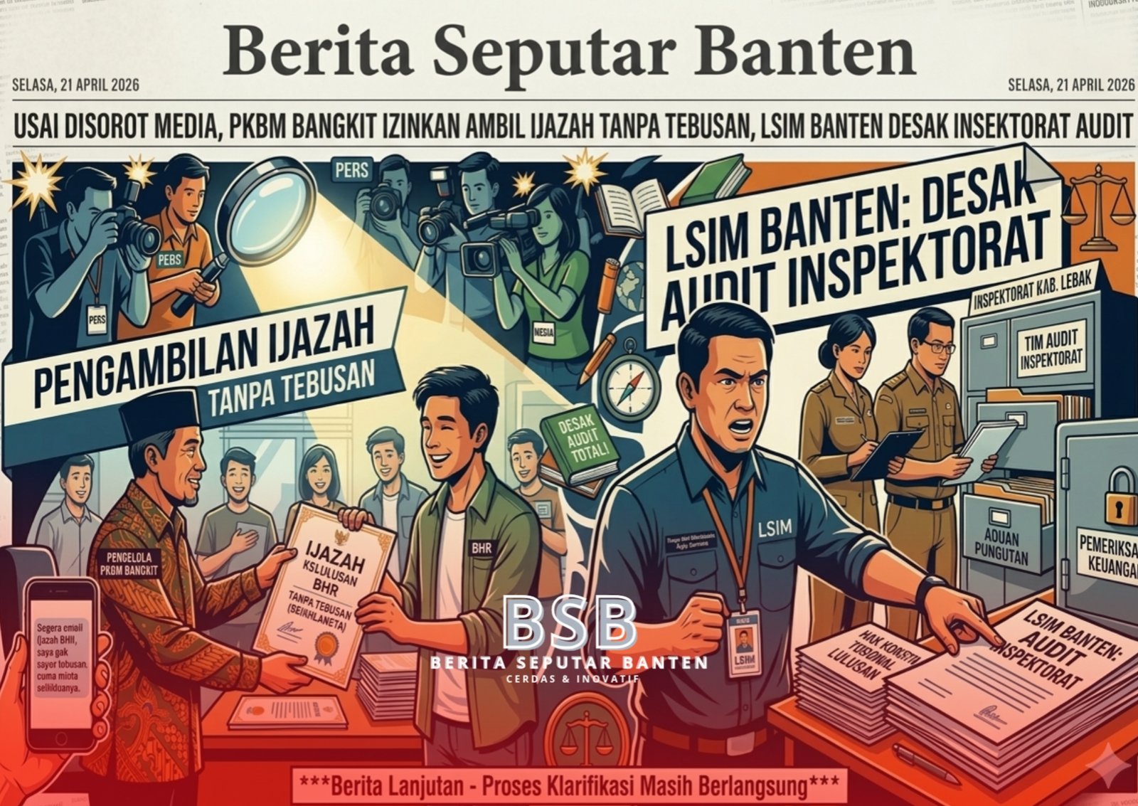 PKBM Bangkit Disorot, Dugaan Tebus Ijazah Terbongkar, Ijazah Baru Diberikan Usai Tekanan Media