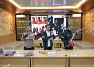 Polda Banten Ungkap Jaringan Curanmor dan Senjata Api Rakitan, Enam Tersangka Ditangkap