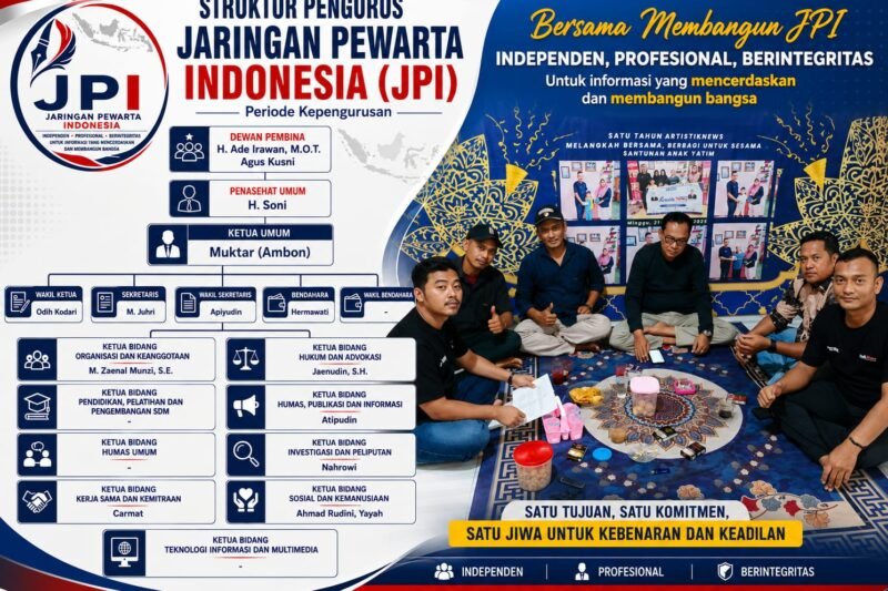 JPI Gelar Rapat Pembentukan Organisasi di Lebak, Susun Pengurus dan Arah Program