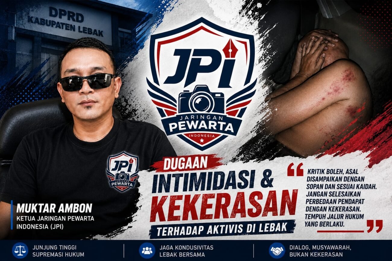 Ketua JPI Serukan Dialog dan Hormati Proses Hukum atas Dugaan Kekerasan Aktivis