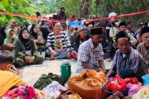 Warga Palendeng Gelar Syukuran, Jalan Rabat Beton 1.350 Meter Rampung Swadaya